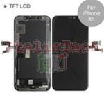 DISPLAY TOUCHSCREEN LCD TFT COMPLETO per iPhone Xs NERO vetro touch schermo vetrino TOP AAA