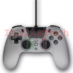 JOYSTICK CONTROLLER GIOTECK VX4 TITANIO CON CAVO - COMPATIBILE PER PS4