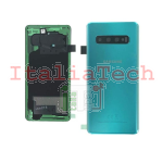 SCOCCA posteriore per Samsung Galaxy S10 G973F VERDE back cover copri batteria 