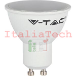 V-TAC VT-1975 LAMPADINA LED GU10 5W FARETTO SPOTLIGHT 110° - COLORE BIANCO CALDO - SKU 1685