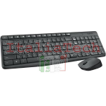 LOGITECH WIRELESS COMBO MK235 KIT MOUSE E TASTIERA