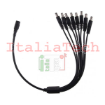 CAVO SPLITTER DI ALIMENTAZIONE VULTECH SA11708 1 IN / 8 OUT