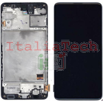 DISPLAY LCD ORIGINALE Samsung M31s Galaxy M317 NERO vetrino touch vetro schermo