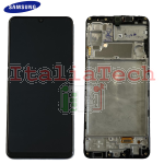 DISPLAY LCD ORIGINALE Samsung A225 Galaxy A22 NERO vetrino touch vetro schermo