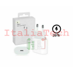 CARICABATTERIA DA PARETE ORIGINALE APPLE MHJ83ZM/A per iPhone 11 12 PRO BLISTER Alimentatore Rete Casa presa spina