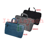 BORSA PER PC PORTATILE 11.6"-CON MANICI BLU