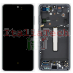 DISPLAY LCD ORIGINALE Samsung G990 Galaxy S21 FE GREY touch vetro schermo