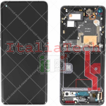 Display per Oppo Find X2 Pro (Ori. Service Pack - Nero (Ceramica) - Con frame)