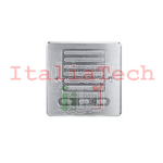 DAHUA HAP220S - MICROFONO A MONTAGGIO IN SCATOLA 86X86 IN CASE METALLICO DA INTERNO, IK10, PORTATA 5-100M2, ALIMENTAZIONE 12VDC