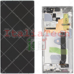 Display per Samsung N985/N986 (Ori. Service Pack - Mystic White - Con frame)