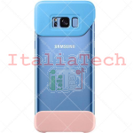 Custodia 2Piece Cover per Samsung Galaxy S8+ (Blu/Pesca)