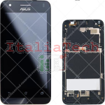 Display per Asus ZenFone C (Compatibile - Nero - Con frame)