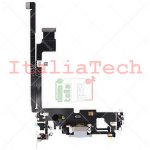 Flat carica per iPhone 12 Pro Max (Compat. - Grado A - Argento)