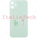 Vetro scocca posteriore per iPhone 12 mini (Compat. - Grado A - Verde)