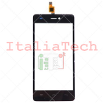 Vetro touch per Wiko Highway Sings (Compatibile - Nero)