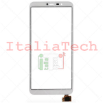 Vetro touch per Wiko Y80 (Compatibile - Bianco)