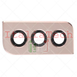 Cornice con lente camera posteriore per Samsung S901 (Compatibile - Pink Gold)