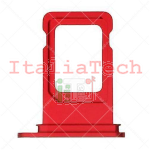 Porta SIM per iPhone 13 mini (Compat. - Grado A - (PRODUCT) RED)