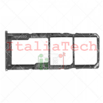 Porta SIM/microSD Dual per Samsung M515 (Compatibile - Black)