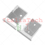 Porta SIM/microSD per HTC 10 (Compatibile - Bianco)