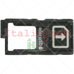 Porta SIM/microSD per Sony E6653/E6803 (Compatibile - Nero)