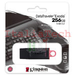 PENDRIVE 256GB USB 3.2 KINGSTON DATATRAVELER EXODIA DTX/256GB