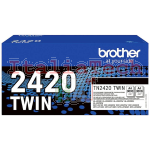 BROTHER TN-2420 TWIN PACK Toner black - TN2420TWIN