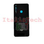 BACK COVER + CAMERA FRAME PER XIAOMI REDMI NOTE 7 / 7 PRO SCOCCA COPRIBATTERIA POSTERIORE BLACK NERO