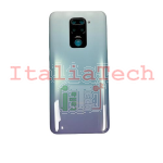 BACK COVER + CAMERA FRAME PER XIAOMI REDMI NOTE 9 SCOCCA COPRIBATTERIA POSTERIORE WHITE BIANCO