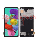 TOUCH SCREEN SCHERMO OLED PER SAMSUNG GALAXY A51 SM-A515F A515 DISPLAY LCD CON FRAME