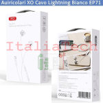 Auricolari XO Cavo Lightning Bianco EP71 - 00430710
