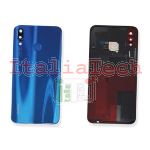 BACK COVER COPRIBATTERIA ORIGINALE PER HUAWEI P20 LITE BLUE BLU CON ID TOUCH E VETRO FOTOCAMERA 02351VTV / 02351VNU / 02351VUF SERVICE PACK