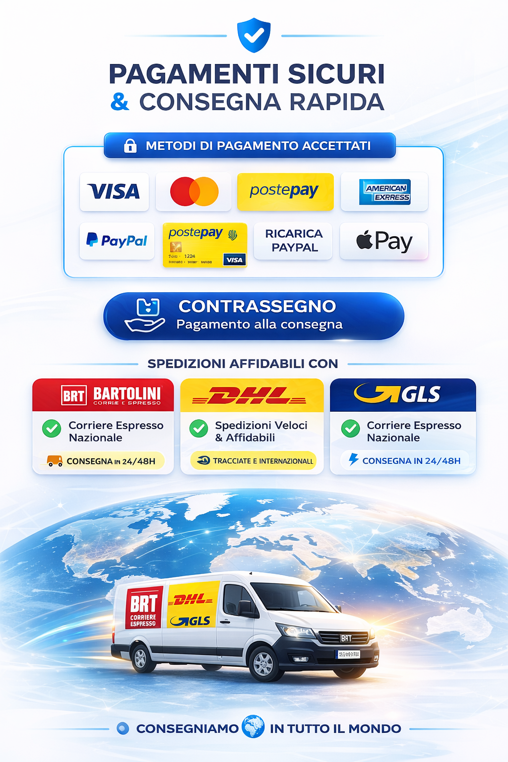 Spedizioni e Pagamenti